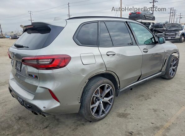 5YMJU0C06N9L57309 2022 BMW X5 Серый Передняя правая четверть