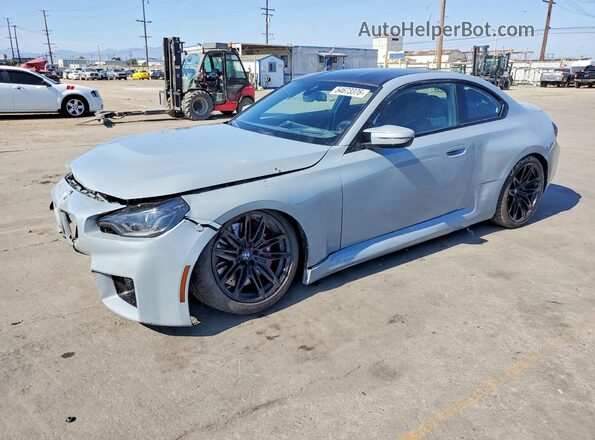 3MF23DM04S8F84071 2025 BMW M2 Gray Front left
