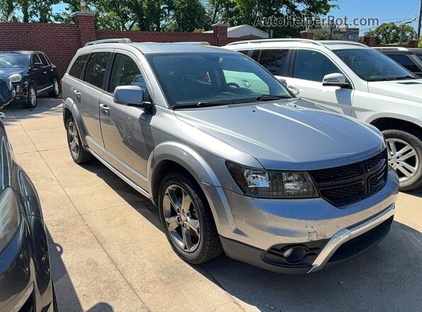 3C4PDCGB8GT187142 2016 DODGE JOURNEY Серый Задняя левая четверть