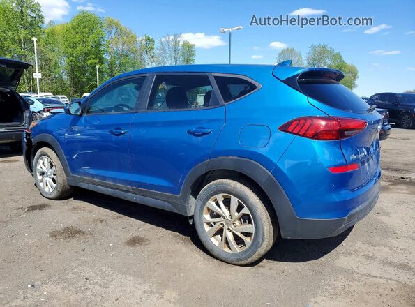 KM8J2CA43KU939748 2019 HYUNDAI TUCSON Синий Задняя правая четверть