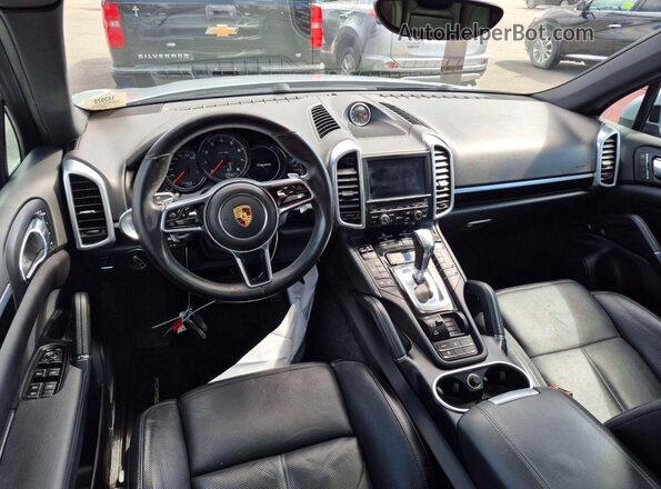 WP1AA2A24GLA09966 2016 PORSCHE CAYENNE Синий Вид щитка приборов