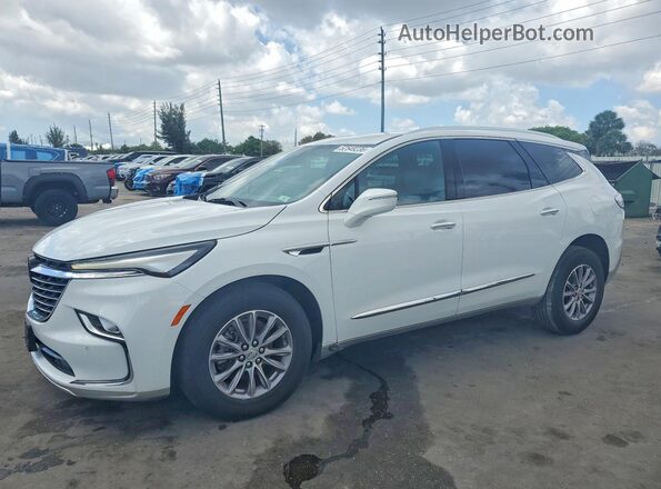 5GAERBKW9PJ255728 2023 BUICK ENCLAVE Белый Передняя левая четверть