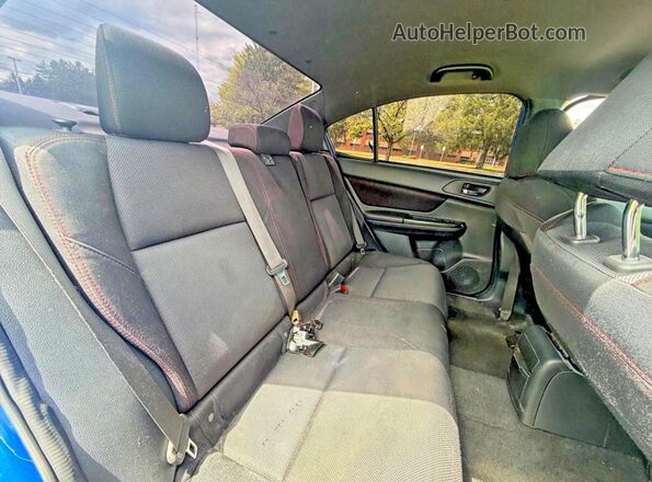 JF1VA1B60H9810770 2017 SUBARU WRX Blue Vista interior delantera