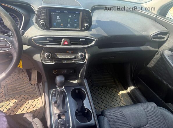 5NMS2CAD6KH085144 2019 HYUNDAI SANTA Черный Вид задних сидений