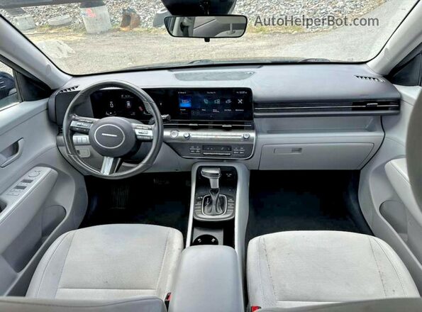 KM8HBCAB3SU203583 2025 HYUNDAI KONA Синий Вид сзади