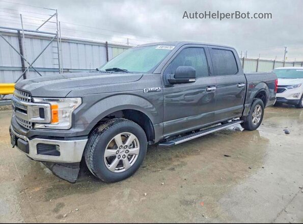 1FTEW1CP3JKC79307 2018 FORD F150 Серый Задняя правая четверть