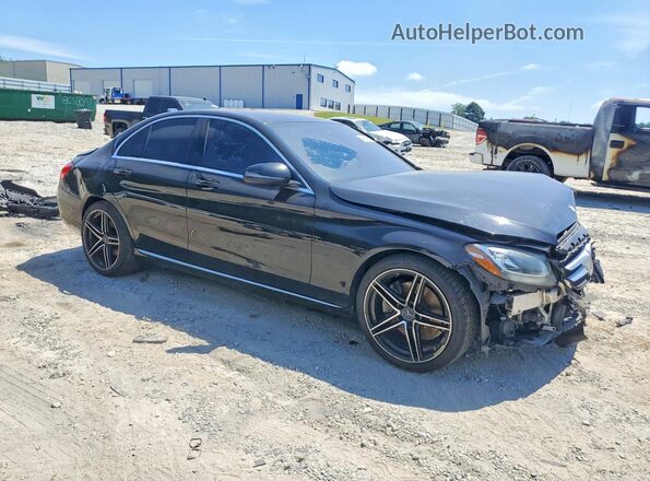 55SWF4JB9GU146651 2016 MERCEDES-BENZ C Black Vista frontal