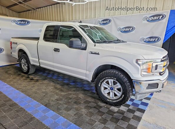 1FTEX1EB9KFB64879 2019 FORD F150 Белый Передняя правая четверть