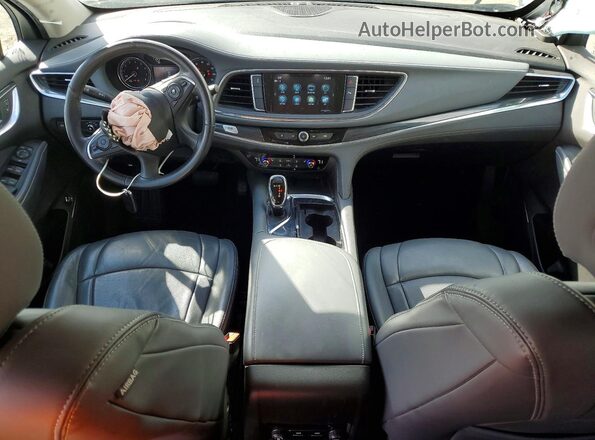 5GAERBKW2JJ216017 2018 BUICK ENCLAVE White Widok zestawu wskaźników