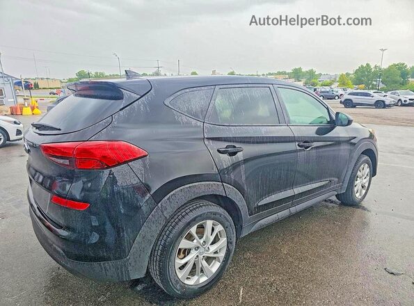 KM8J23A4XKU899202 2019 HYUNDAI TUCSON Черный Вид спереди