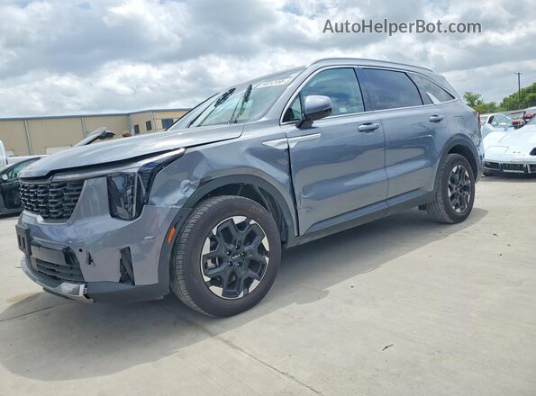 5XYRL4JCXSG329932 2025 KIA SORENTO Синий Задняя левая четверть