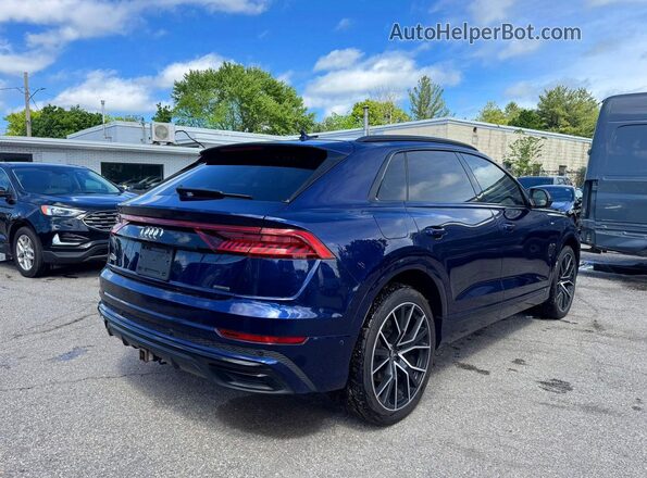 WA1FVAF18KD029107 2019 AUDI Q8 Синий Вид спереди