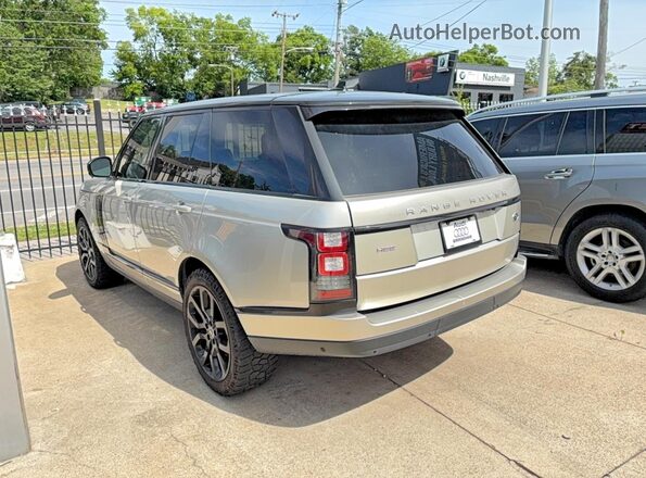 SALGS2PF0GA309866 2016 LAND ROVER RANGE ROVER Gray Przód prawy