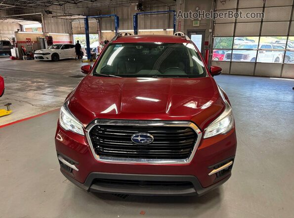 4S4WMAMD5N3415172 2022 SUBARU ASCENT Red Вид задньої частини салону