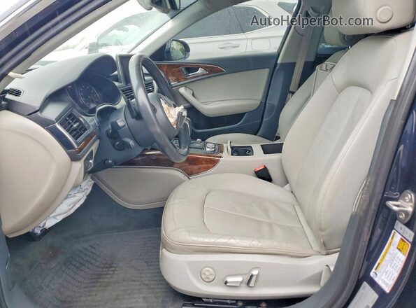 WAUGFAFC7GN132557 2016 AUDI A6 Синий Вид панели приборов