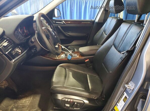 5UXWX9C57G0D87482 2016 BMW X3 Gray Widok deski rozdzielczej