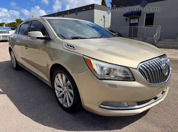 1G4GB5G35GF172002 2016 BUICK LACROSSE Gold Widok z przodu
