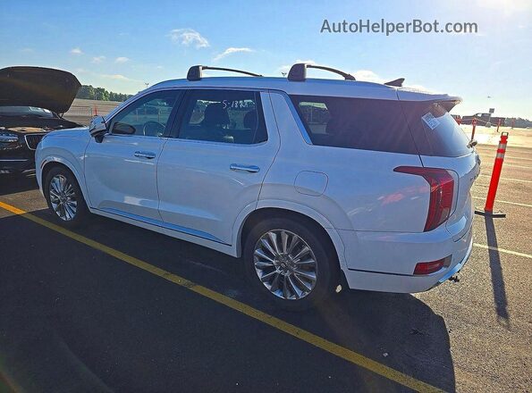 KM8R5DHEXLU135799 2020 HYUNDAI PALISADE Белый Передняя правая четверть