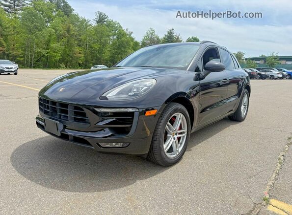 WP1AG2A51HLB56322 2017 PORSCHE MACAN Черный Задняя левая четверть