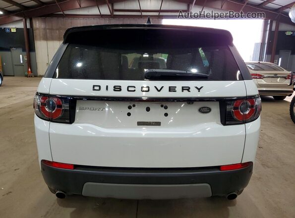 SALCP2RX3JH768457 2018 LAND ROVER DISCOVERY Белый Вид салона спереди
