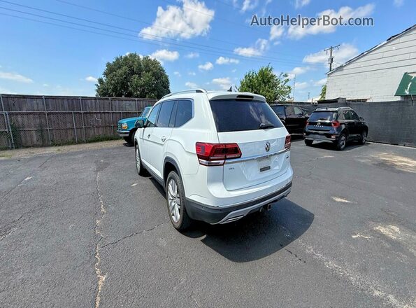 1V2NR2CA3KC521144 2019 VOLKSWAGEN ATLAS Белый Передняя правая четверть