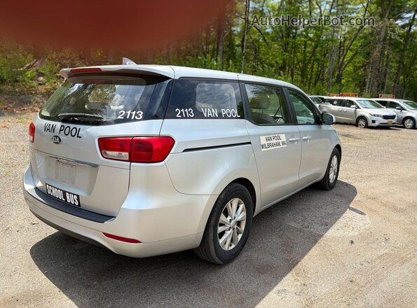 KNDMA5C15G6120531 2016 KIA SEDONA Серый Передняя правая четверть