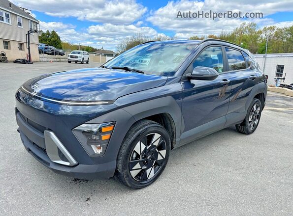 KM8HBCAB3SU203583 2025 HYUNDAI KONA Синий Передняя левая четверть