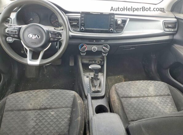3KPA24ABXKE179454 2019 KIA RIO Серебряный Вид щитка приборов