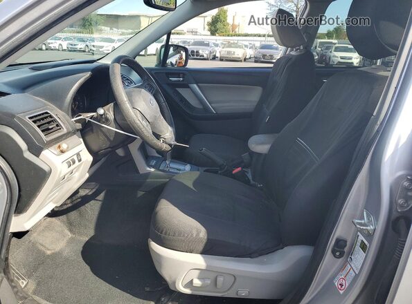 JF2SJAHC8GH464502 2016 SUBARU FORESTER Серебряный Вид панели приборов