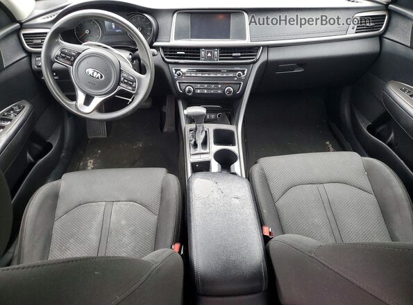5XXGT4L31JG219987 2018 KIA OPTIMA Синий Вид щитка приборов