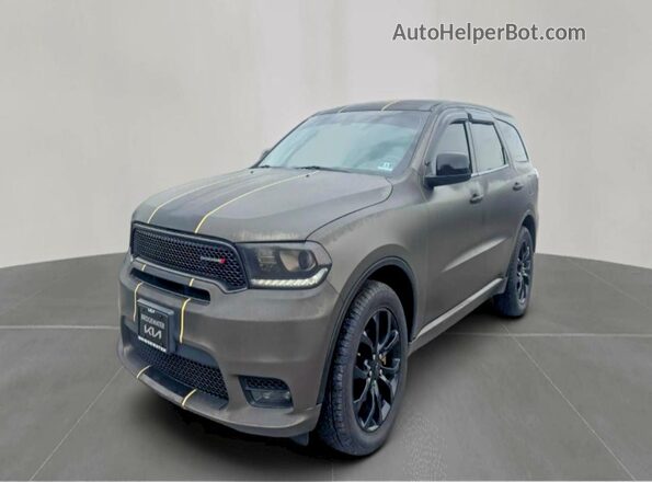 1C4RDJDG9KC733965 2019 DODGE DURANGO Угольный Задняя левая четверть