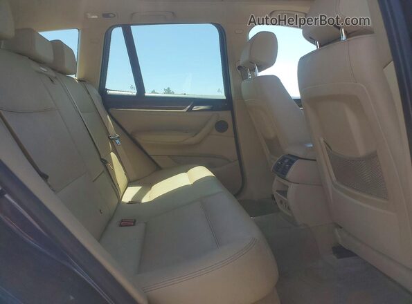 5UXWX7C53G0K36575 2016 BMW X3 Синий Вид подкапотного пространства