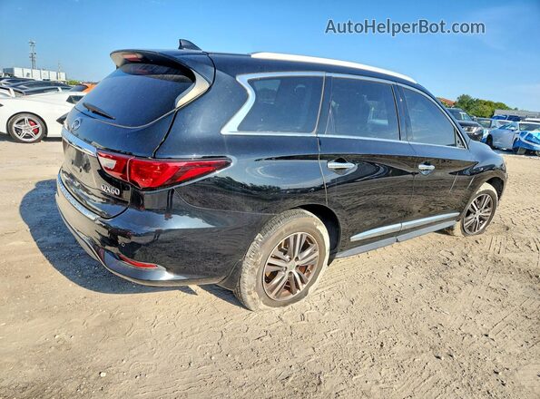 5N1DL0MN4HC518486 2017 INFINITI QX60 Черный Передняя правая четверть