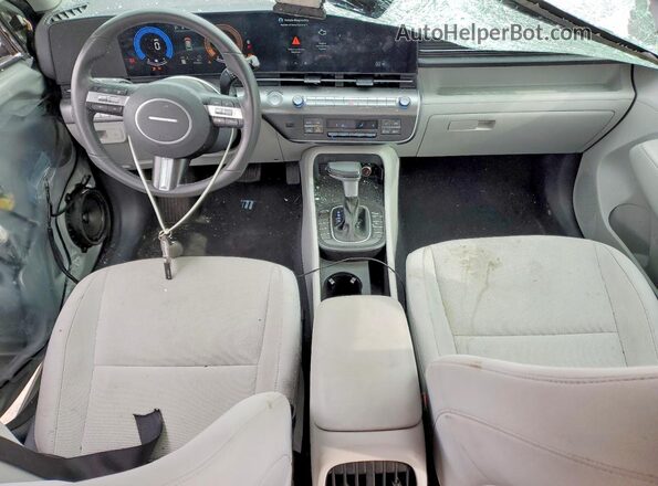 KM8HB3AB6RU119543 2024 HYUNDAI KONA Серый Вид щитка приборов