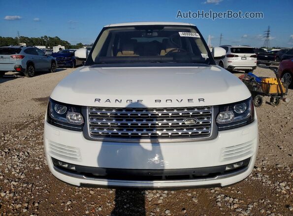SALGS2PF2GA299695 2016 LAND ROVER RANGE White Vista trasera