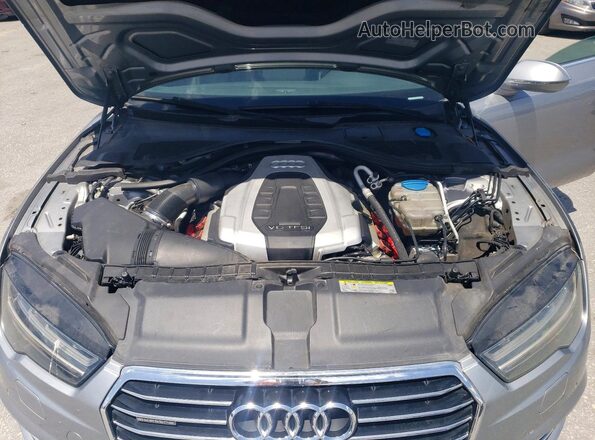 WAUWGAFC7GN005591 2016 AUDI A7 Серебряный Вид подкапотного пространства