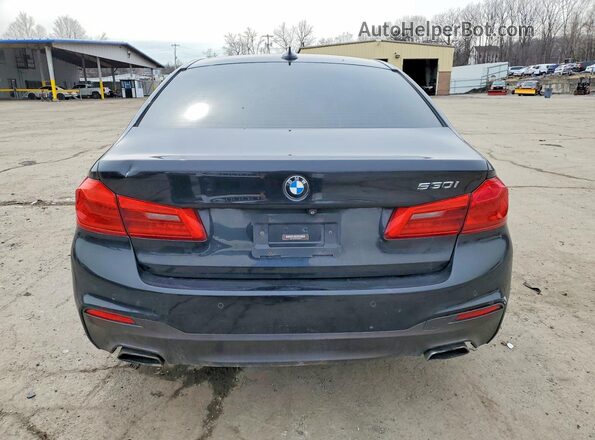 WBAJA5C35HG894470 2017 BMW OTHER Черный Вид салона спереди