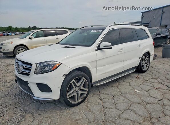 4JGDF7DE9HA890384 2017 MERCEDES-BENZ GLS White Przód lewy