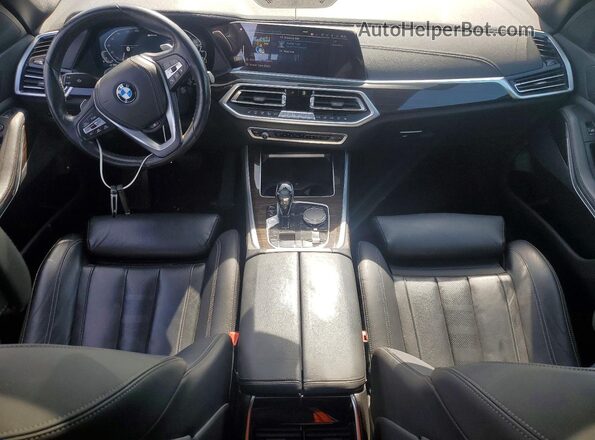5UXTA6C09M9H21803 2021 BMW X5 Серый Вид щитка приборов