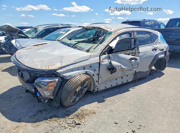 KM8HB3AB6RU119543 2024 HYUNDAI KONA Серый Передняя левая четверть