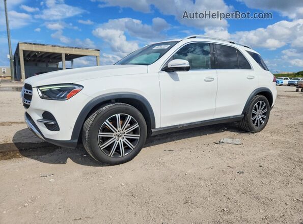 4JGFB4FB9RB188132 2024 MERCEDES-BENZ GLE Белый Передняя левая четверть