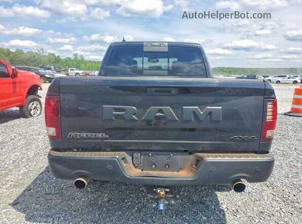 1C6RR7YT5JS232630 2018 RAM 1500 Black Front interior view