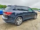 2019 Volkswagen Atlas Se Black vin: 1V2WR2CAXKC603943