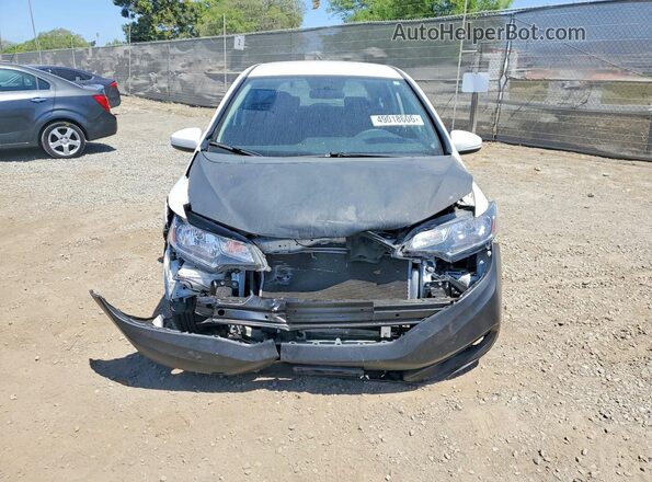 3HGGK5H4XLM709972 2020 HONDA FIT Белый Вид сзади