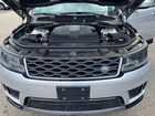 2018 Land Rover Range Rover Sport Hse Серебряный vin: SALWR2RV8JA811916