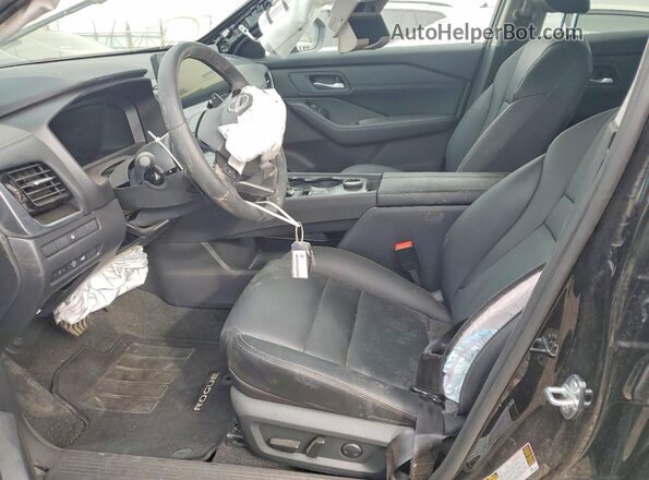 5N1BT3CB8TC736651 2026 NISSAN ROGUE Черный Вид салона спереди