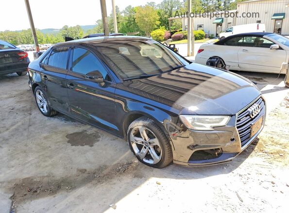 WAUB8GFF7H1031920 2017 AUDI A3 Black Вид спереду