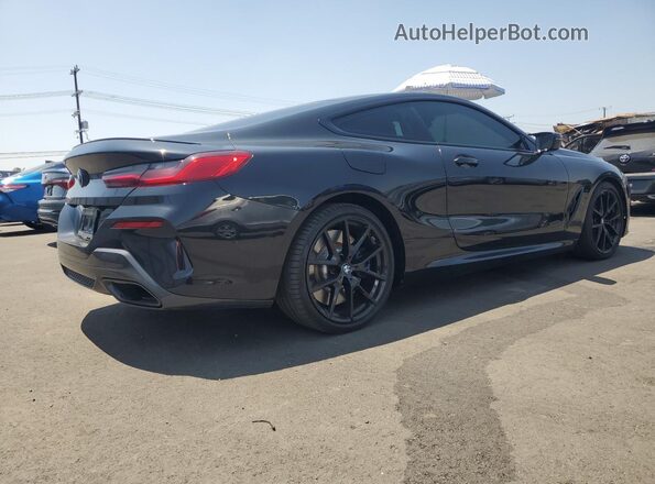 WBABC4C57KBU96451 2019 BMW M8 Черный Передняя правая четверть