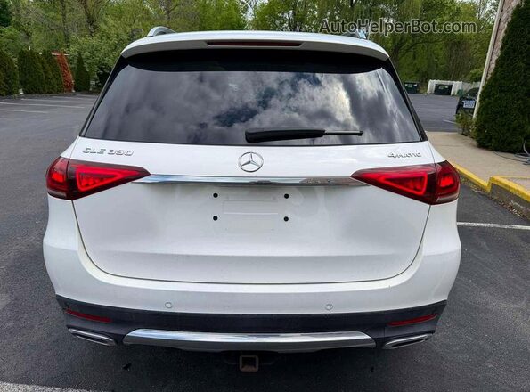 4JGFB4KB1LA069347 2020 MERCEDES-BENZ GLE White Вид ззаду