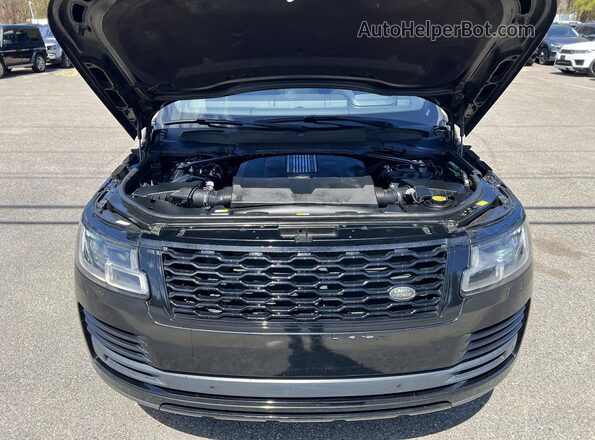 SALGS5RE3KA561190 2019 LAND ROVER RANGE Black Вид щитка приладів